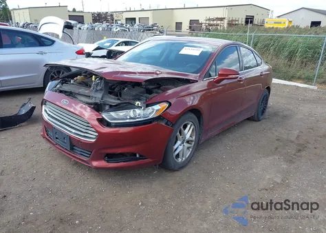 2014 Ford Fusion Se из США, поврежденный, VIN 3FA6P0HDXER376845